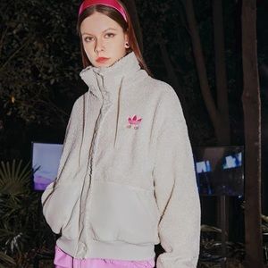 NWT Adidas Sherpa jacket